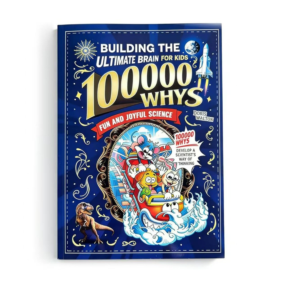 Kids Joy Education - หนังสือวิทยาศาสตร์เพื่อการศึกษาสำหรับเด็ก หนังสือสารานุกรมวิทยาศาสตร์ที่สนุกสนานและเต็มไปด้วยความสุข ของขวัญสำหรับการเรียนรู้ที่บ้านสำหรับเด็กชายและเด็กหญิงอายุ 6-12 ปี