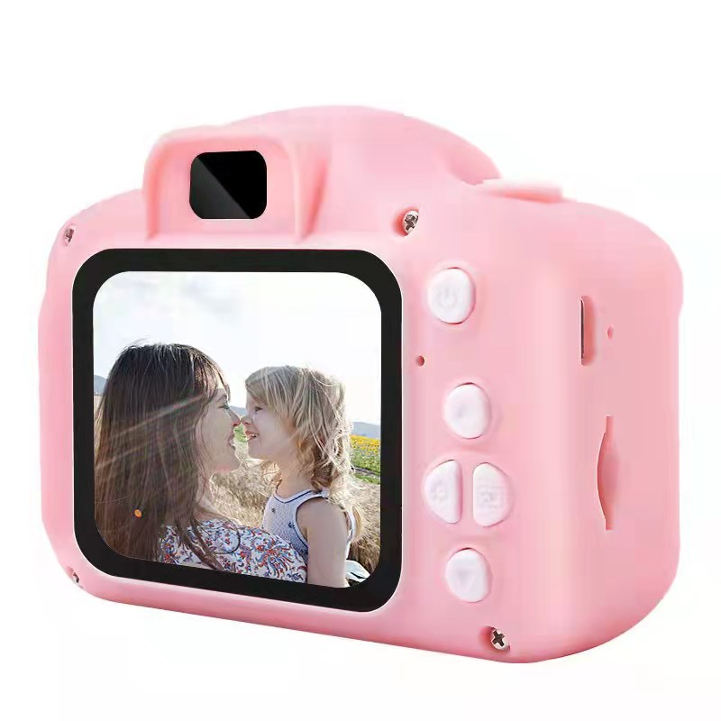 Kids Educational Videos - กล้องเด็ก HD 1080P กล้องวิดีโอหน้าจอกันน้ำของเล่น 8 ล้านพิกเซลเด็กการ์ตูนน่ารักกล้องถ่ายภาพกลางแจ้งของเล่น