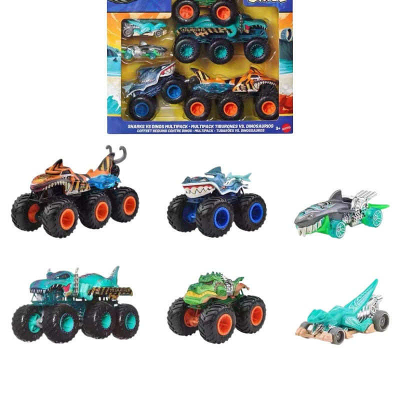 Hot Wheels Car Monster Trucks - รถโมเดลโลหะสะสม Hot Wheels Monster Trucks Trophy