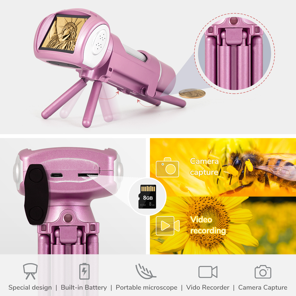 กล้องจุลทรรศน์ดิจิตอล Andonsta - Kids Definition Of Education บทวิจารณ์และราคา