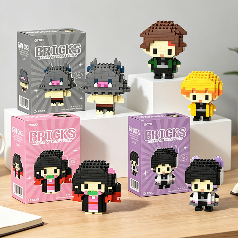 ตัวต่อไมโครบล็อกอนิเมะลาย Q-St - Kids Education In Japan บทวิจารณ์และราคา