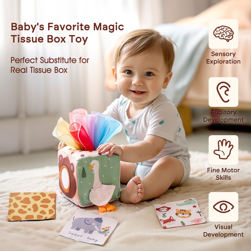 Montessori ของเล่น Magic ผ้าฝ้ - Kids Education Music บทวิจารณ์และราคา