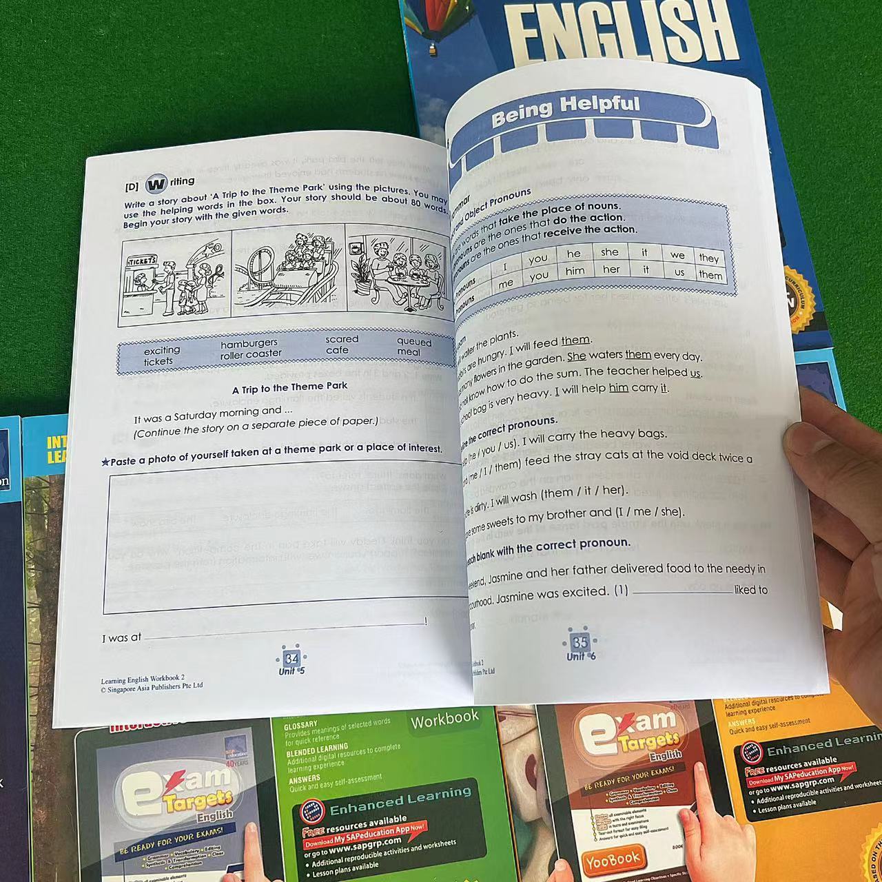 หนังสือ2เล่ม SAP การศึกษาเด็กช - Kids Education In Singapore บทวิจารณ์และราคา