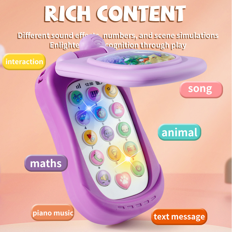 โทรศัพท์มือถือการ์ตูนจำลองแบบพ - Kids Education Phone บทวิจารณ์และราคา