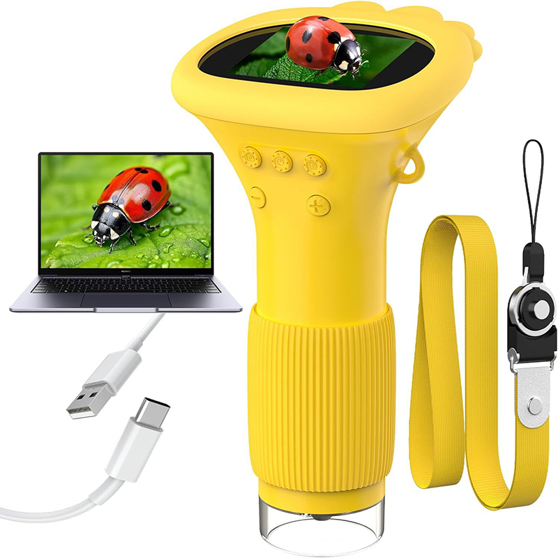 กล้องจุลทรรศน์ดิจิตอลพกพาสำหรั - Kids Definition Of Education บทวิจารณ์และราคา