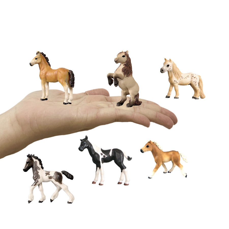 รูปปั้นม้า ของเล่นรูปสัตว์ในฟา - Kids Education Picture บทวิจารณ์และราคา