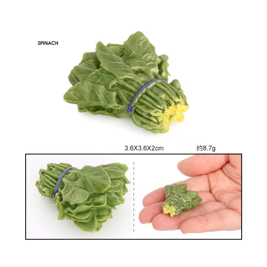 ผักที่สมจริงรุ่นตัวเลขกะหล่ําป - Kids Education Picture บทวิจารณ์และราคา