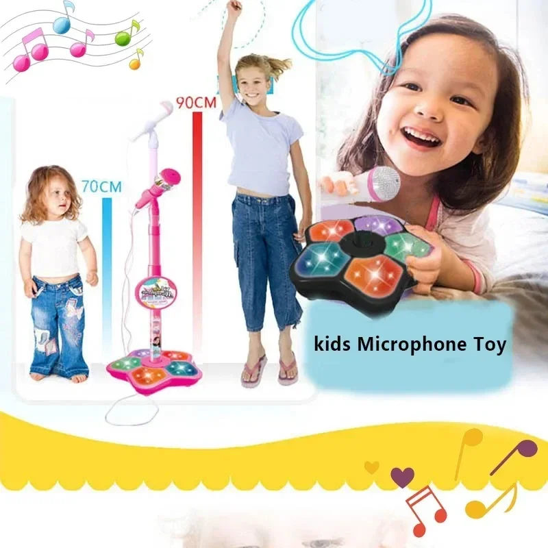 เด็กไมโครโฟนพร้อมขาตั้งเพลงคาร - Kids Education Phone บทวิจารณ์และราคา