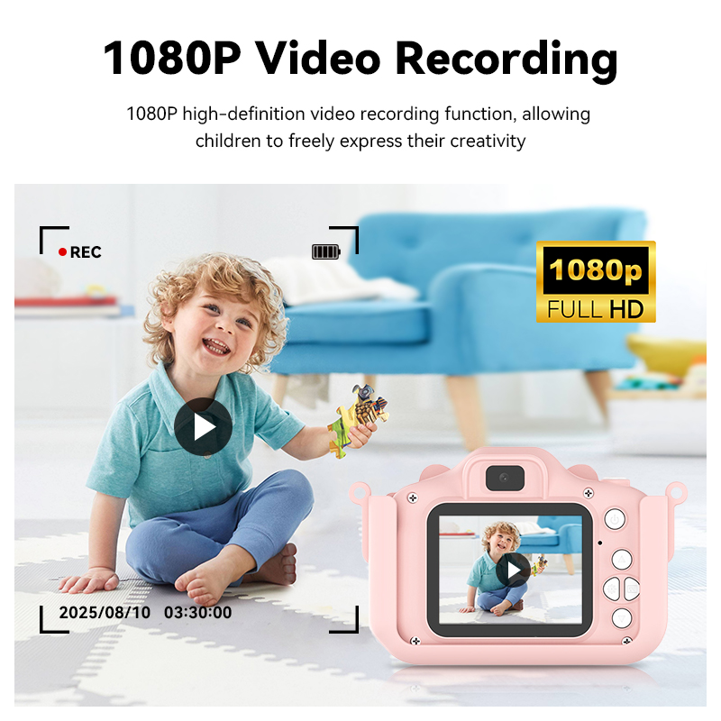 กล้องเด็ก HD 1080P กล้องวิดีโอ - Kids Educational Videos บทวิจารณ์และราคา