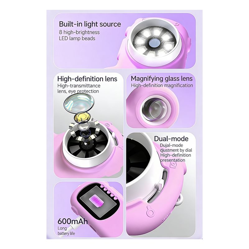 กล้องจุลทรรศน์ FBIL-2 2-in-1 ส - Kids Educational Videos บทวิจารณ์และราคา