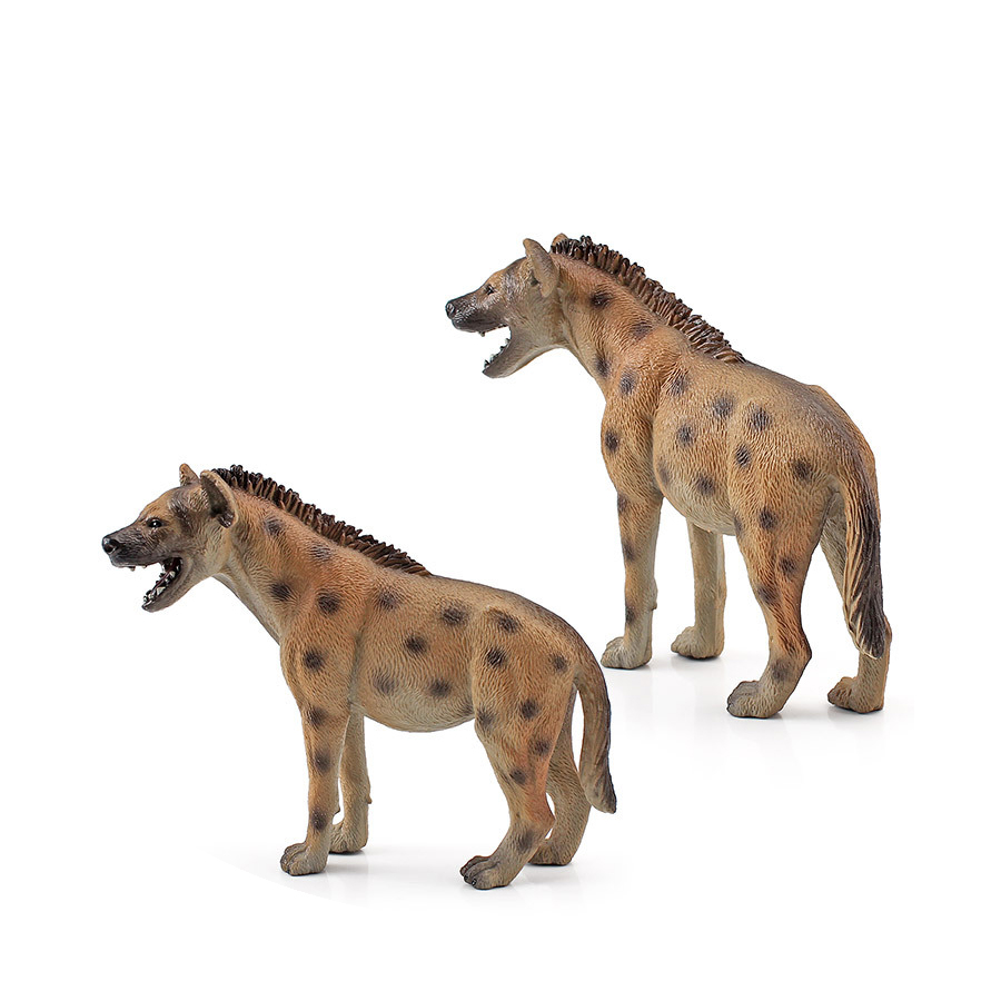 สมจริงพลาสติกสัตว์ป่า Hyena,Ma - Kids Education Picture บทวิจารณ์และราคา