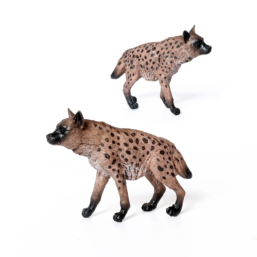 สมจริงพลาสติกสัตว์ป่า Hyena,Ma - Kids Education Picture บทวิจารณ์และราคา