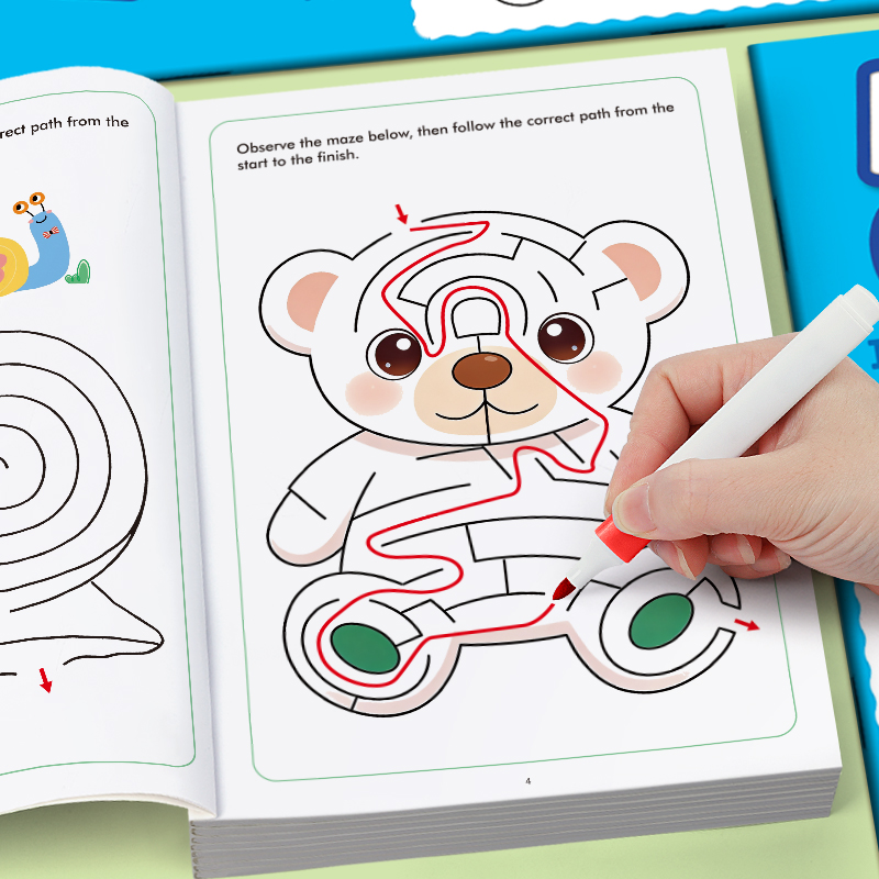สมุดวาดภาพเขาวงกตแสนสนุกสำหรับ - Kids Definition Of Education บทวิจารณ์และราคา