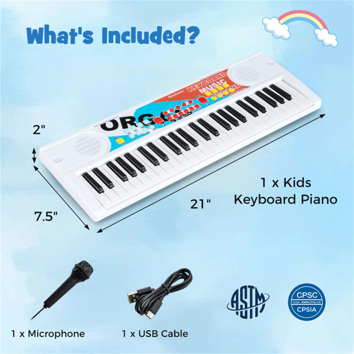 คีย์บอร์ดอิเล็กทรอนิกส์สำหรับเ - Kids Education Music บทวิจารณ์และราคา