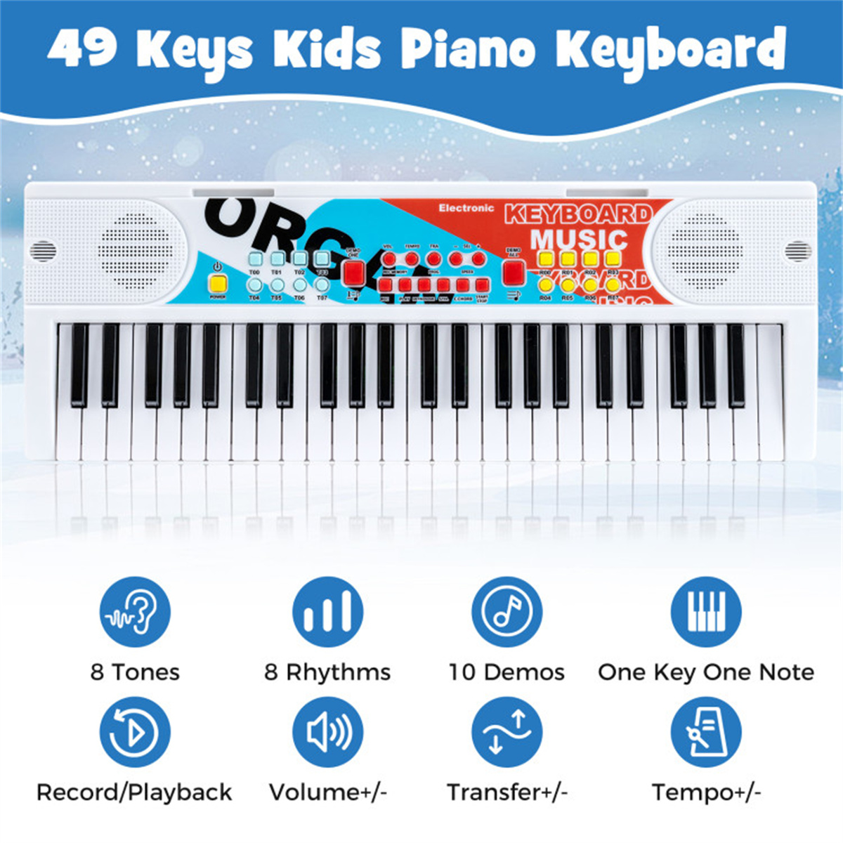 คีย์บอร์ดอิเล็กทรอนิกส์สำหรับเ - Kids Education Music บทวิจารณ์และราคา