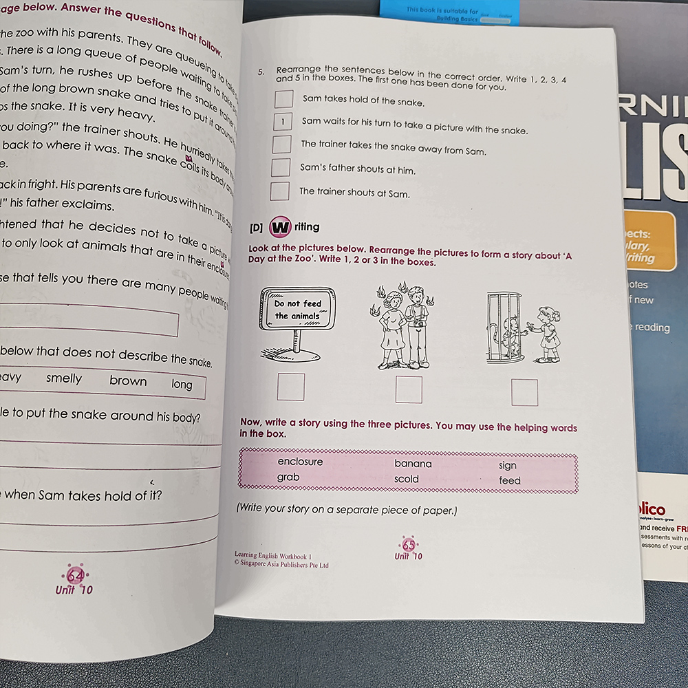 หนังสือ 1 เล่ม Sap Education 1 - Kids Education In Singapore บทวิจารณ์และราคา